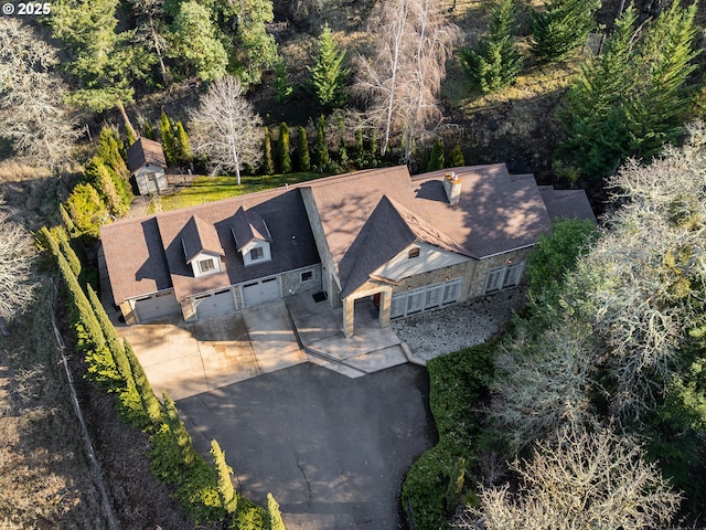 245 Winchester Creek Ave, Winchester, OR 97495 - view from above of property