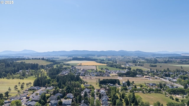 2855 NW Orchard Heights Ave, Albany, OR 97321 - aerial view of sparsely populated area featuring a mountain backdrop