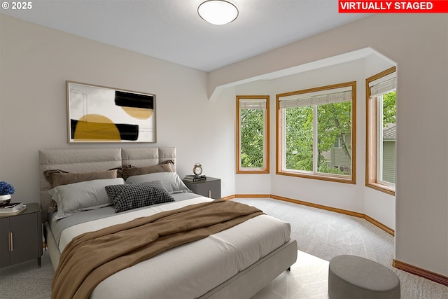 17811 NW Gilbert Ln, Portland, OR 97229 - bedroom with carpet and baseboards