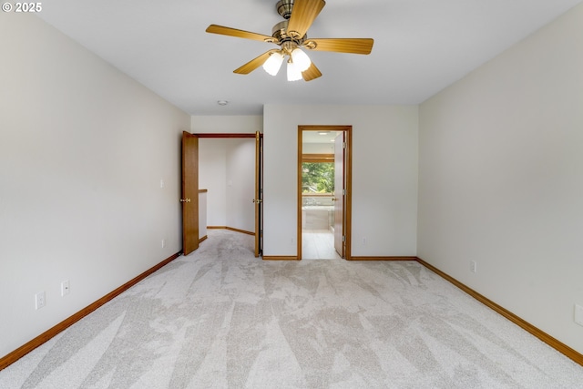 17811 NW Gilbert Ln, Portland, OR 97229 - unfurnished room featuring carpet, baseboards, and ceiling fan