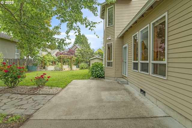 17811 NW Gilbert Ln, Portland, OR 97229 - view of patio / terrace