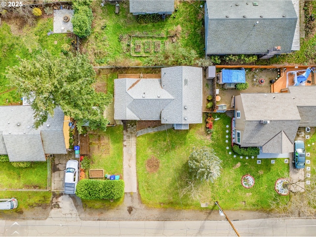 7644 SE Crystal Springs Blvd, Portland, OR 97206 - drone / aerial view