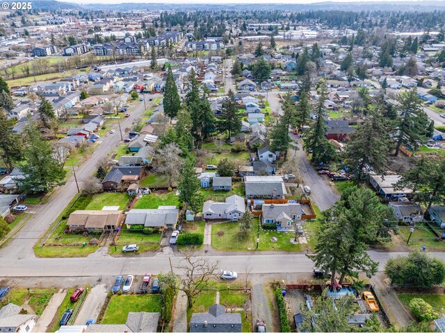 7644 SE Crystal Springs Blvd, Portland, OR 97206 - aerial overview of property's location with nearby suburban area
