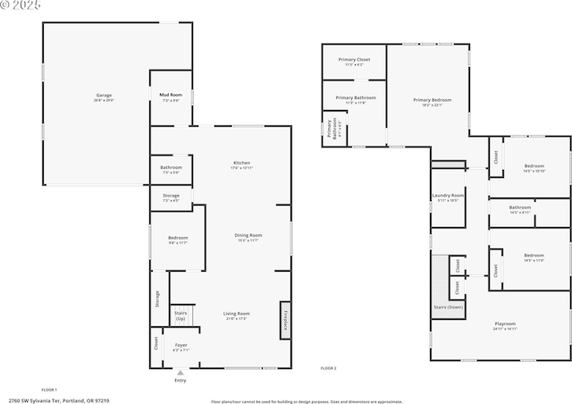 2760 SW Sylvania Ter, Portland, OR 97219 - view of home floor plan