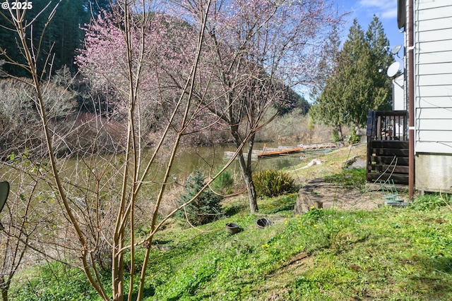 43605 State Highway 38 Unit 9, Reedsport, OR 97467 - view of yard featuring a water view
