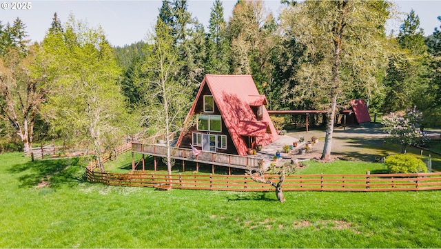 5920 Elkhead Rd, Yoncalla, OR 97499 - view of jungle gym