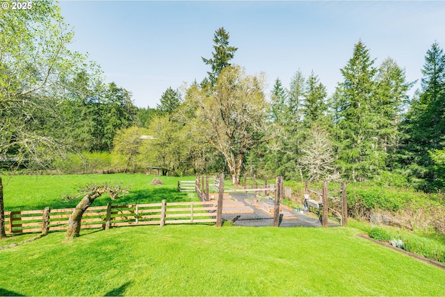5920 Elkhead Rd, Yoncalla, OR 97499 - view of yard with a garden