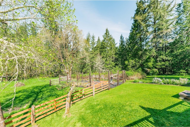 5920 Elkhead Rd, Yoncalla, OR 97499 - view of yard featuring a garden