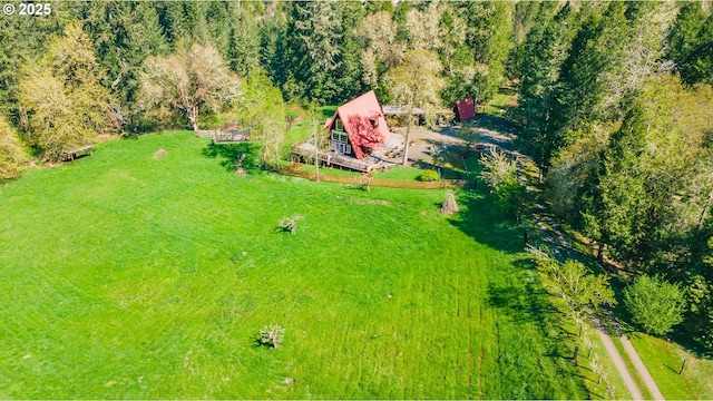 5920 Elkhead Rd, Yoncalla, OR 97499 - aerial view of property and surrounding area featuring a forest