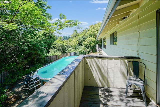 7360 SE Imperial Ct, Milwaukie, OR 97222 - wooden deck featuring a fenced backyard
