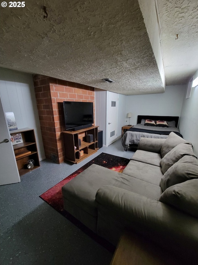 7360 SE Imperial Ct, Milwaukie, OR 97222 - bedroom with a textured ceiling