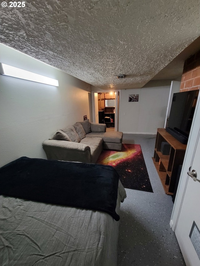 7360 SE Imperial Ct, Milwaukie, OR 97222 - carpeted bedroom with a textured ceiling