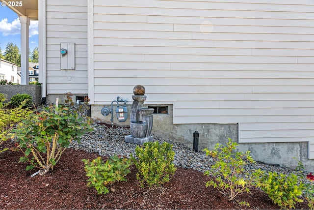 2504 Brackenfern Rd, Eugene, OR 97403 - exterior view of gas meter