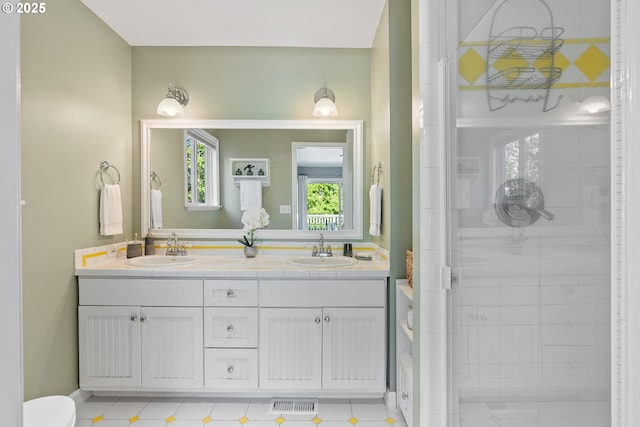 6025 SW Spruce Ave, Beaverton, OR 97005 - full bath featuring a shower stall and double vanity