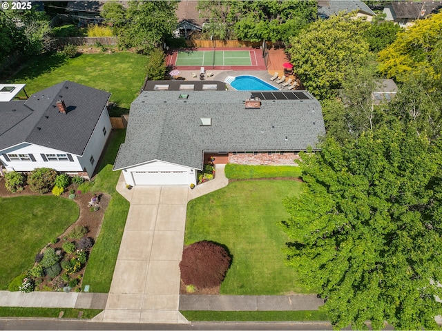 6025 SW Spruce Ave, Beaverton, OR 97005 - drone / aerial view