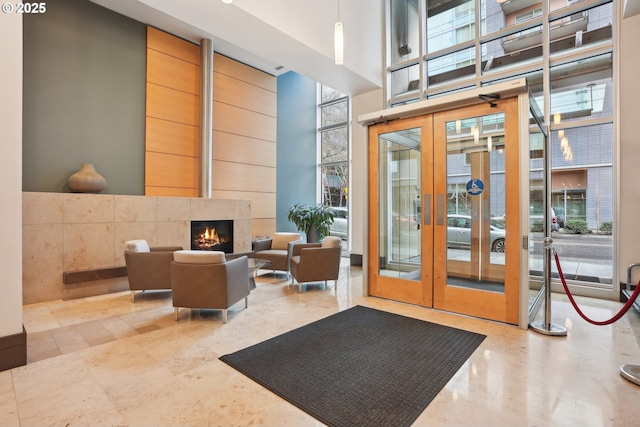 view of building lobby