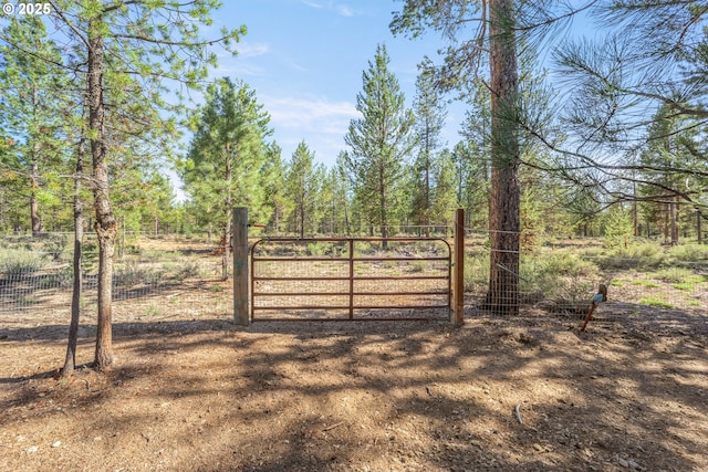 1274 Wild Mustang Ln, Gilchrist, OR 97737 - view of gate