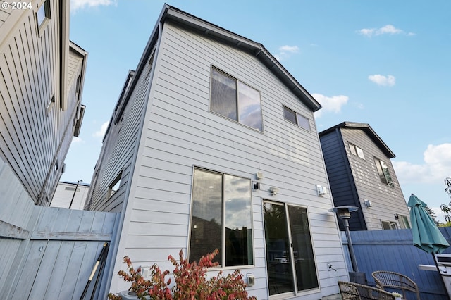 view of rear view of house