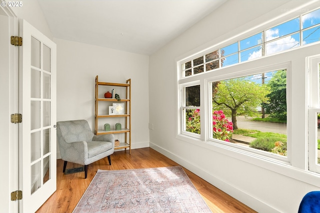 5125 NE Davis St, Portland, OR 97213 - living area with light wood finished floors and baseboards