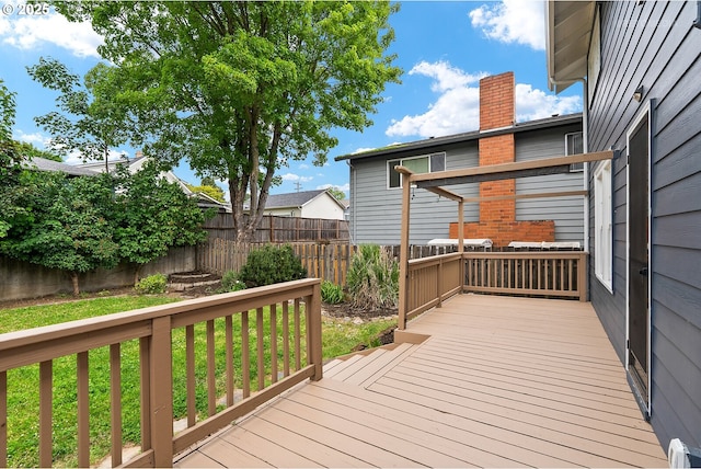 5125 NE Davis St, Portland, OR 97213 - deck with a fenced backyard
