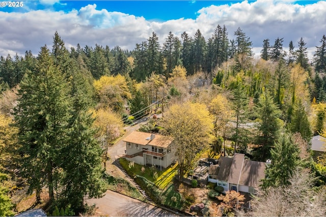 1610 Lee St, Lake Oswego, OR 97034 - view of subject property with a heavily wooded area