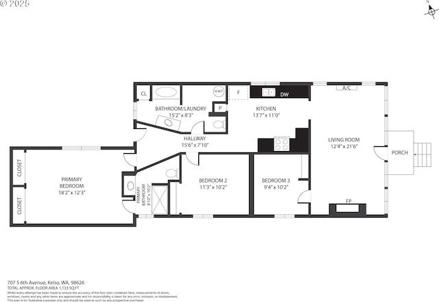 707 S 6th Ave, Kelso, WA 98626 - view of layout