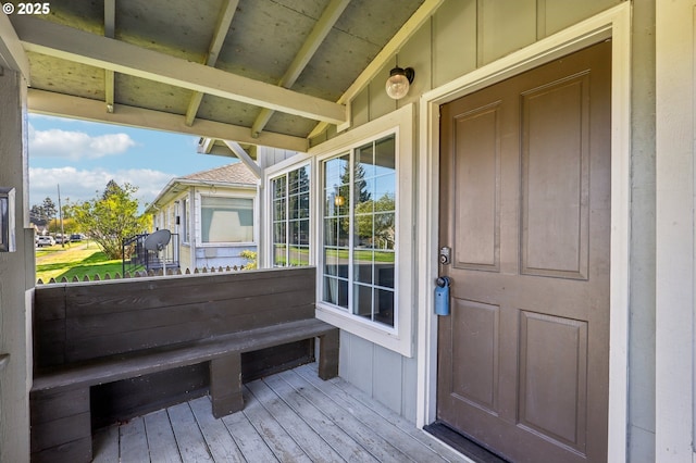 707 S 6th Ave, Kelso, WA 98626 - view of exterior entry with board and batten siding