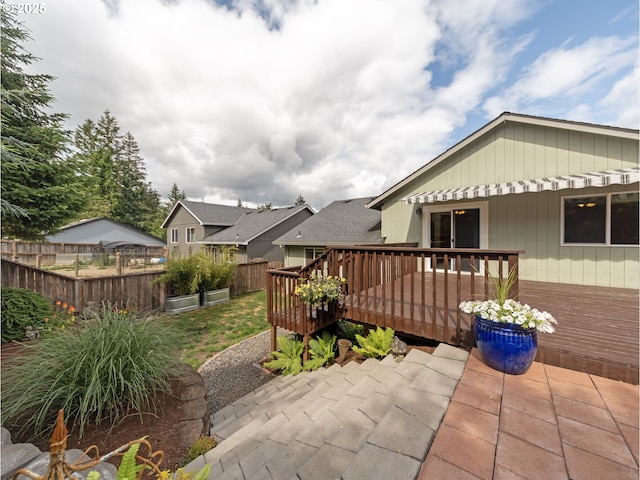 1007 4th Ave, Vernonia, OR 97064 - view of patio / terrace featuring a deck