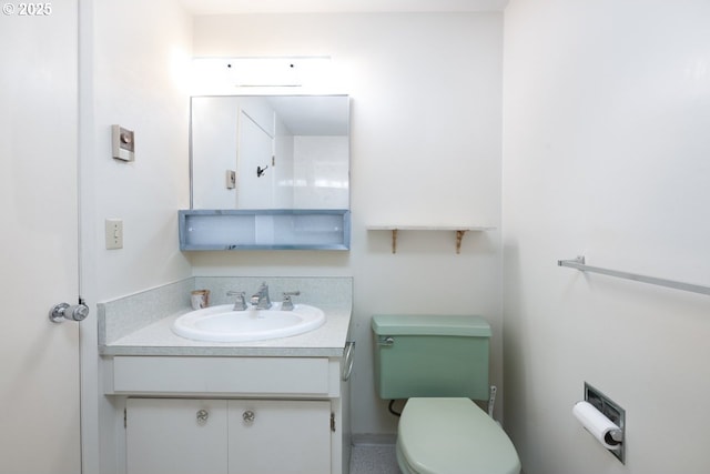 965 Robin Hood Ave, Eugene, OR 97401 - half bathroom with vanity and toilet