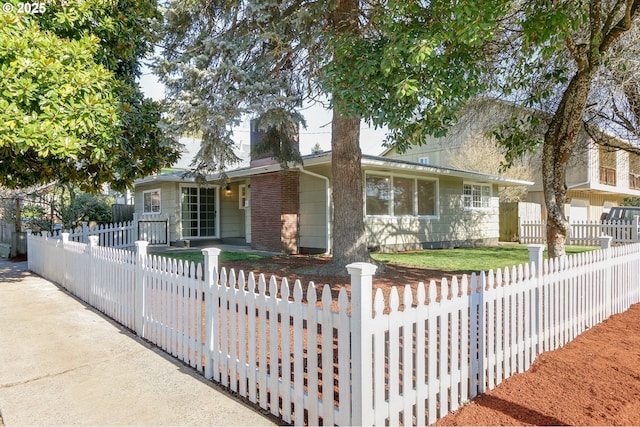 view of ranch-style house