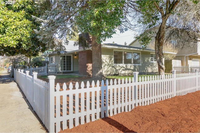 view of ranch-style home