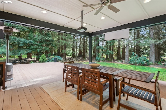 9423 NE 180th Way, Battle Ground, WA 98604 - sunroom / solarium featuring view of scattered trees