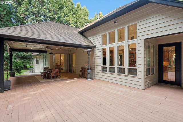 9423 NE 180th Way, Battle Ground, WA 98604 - deck featuring outdoor dining area