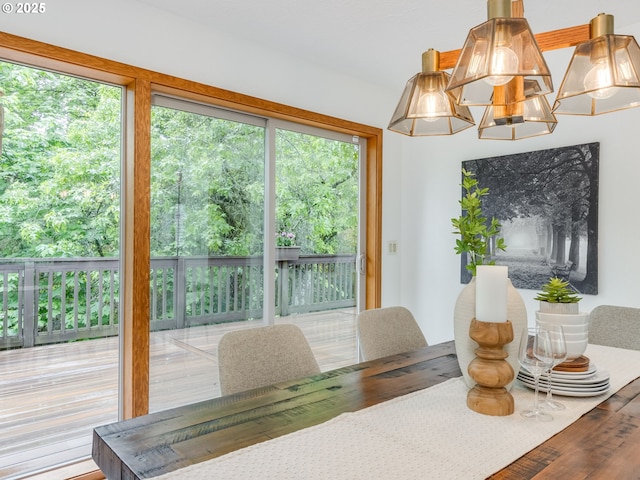 2972 Tolkien Ln, Lake Oswego, OR 97034 - dining room with a chandelier and wood finished floors