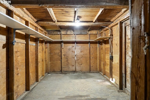 view of storage