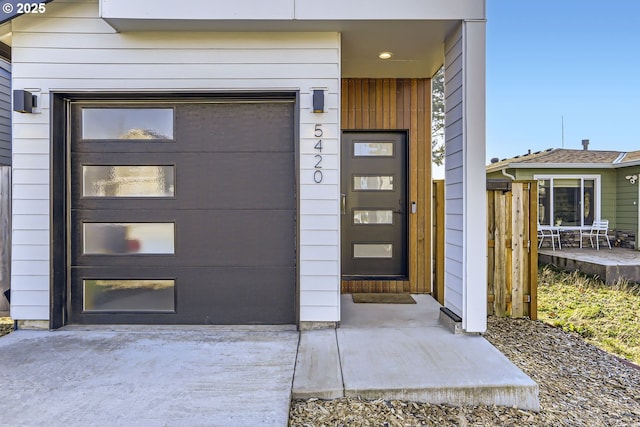 view of property entrance