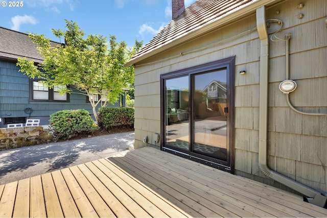 6206 N Denver Ave, Portland, OR 97217 - view of wooden terrace