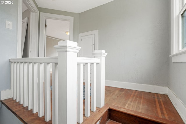 1825 NE 4th St, Salem, OR 97301 - staircase with wood finished floors and baseboards