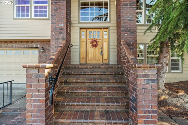 1748 Hardin Ave NW, Salem, OR 97304 - property entrance featuring brick siding and a garage