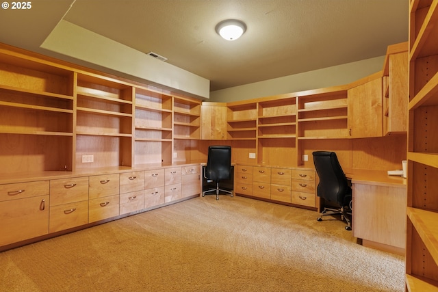 1748 Hardin Ave NW, Salem, OR 97304 - unfurnished office featuring light carpet and built in study area