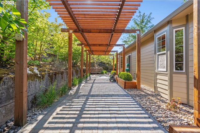 1748 Hardin Ave NW, Salem, OR 97304 - view of patio / terrace featuring a pergola