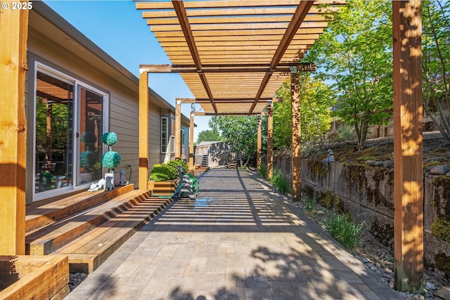 1748 Hardin Ave NW, Salem, OR 97304 - view of patio / terrace featuring a pergola