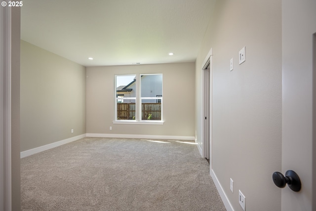 24934 Westfield Ave, Veneta, OR 97487 - carpeted empty room with recessed lighting