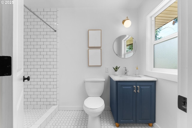 14255 NE Brazee St, Portland, OR 97230 - full bathroom with vanity and a shower stall
