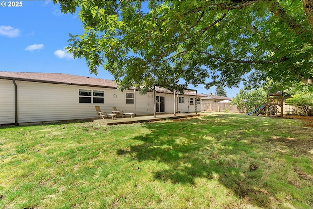 14255 NE Brazee St, Portland, OR 97230 - back of house featuring a playground