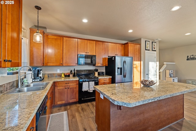 office featuring baseboards, recessed lighting, and light colored carpet