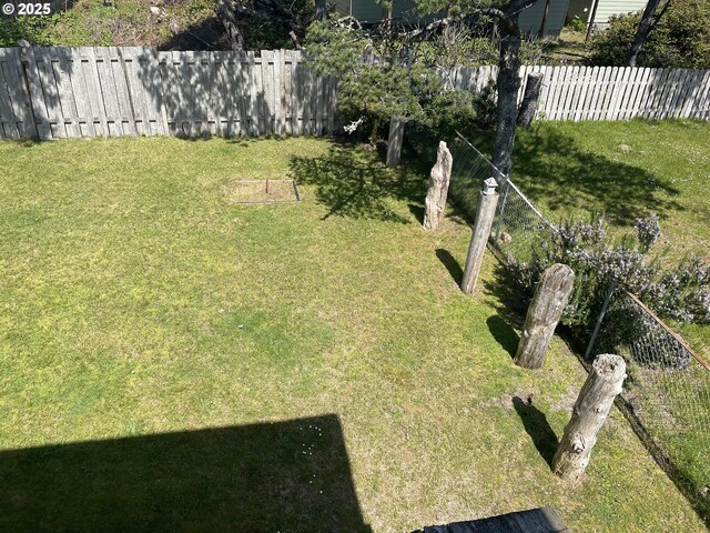 5870 Floyd Ave, Cloverdale, OR 97112 - view of yard featuring fence private yard