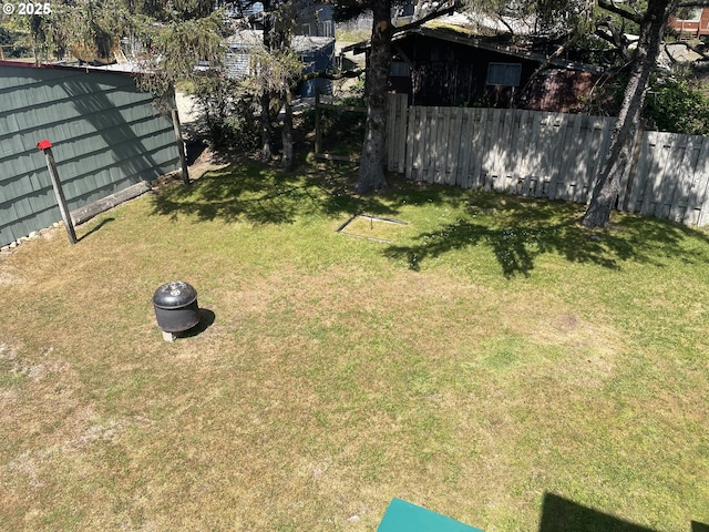 5870 Floyd Ave, Cloverdale, OR 97112 - view of yard with fence