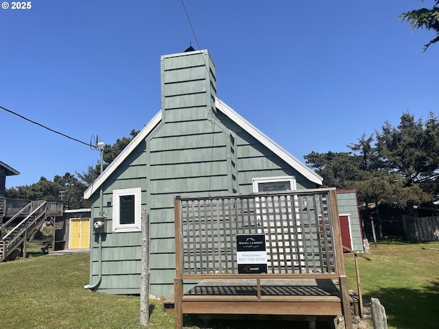 5870 Floyd Ave, Cloverdale, OR 97112 - view of outbuilding