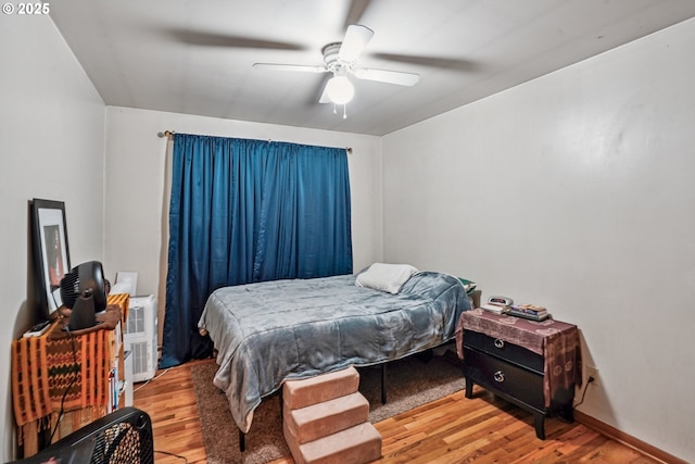 1304 NE 79th Ave, Portland, OR 97213 - bedroom featuring wood finished floors and ceiling fan